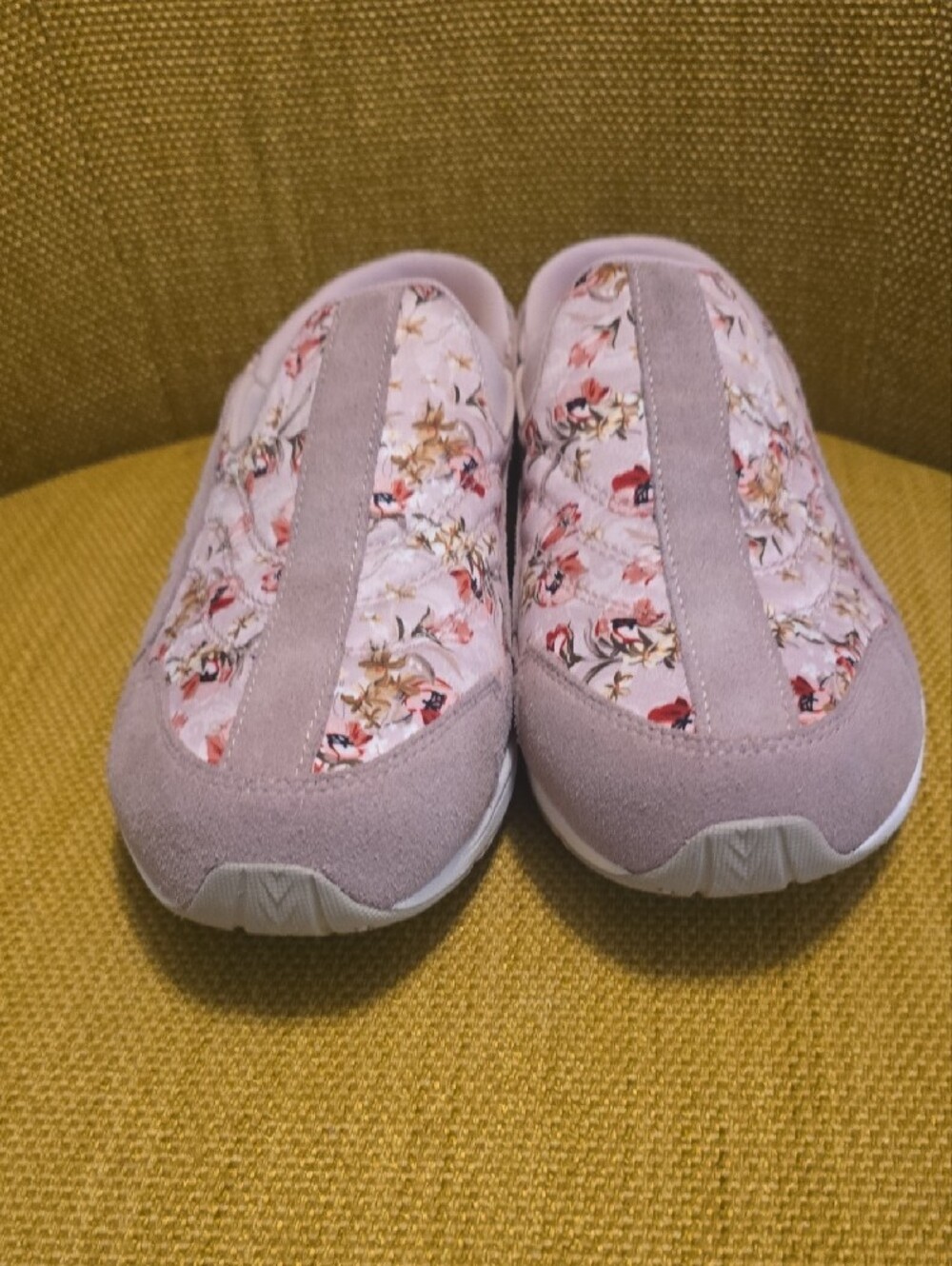 Easy Spirit Pink Floral Slip-On Clogs - Picture 4 of 5